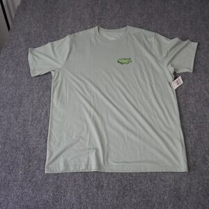 HUK Fishing Performance XL‎ Short Sleeve T-Shirt Gone Fishin' Sea Green NWT